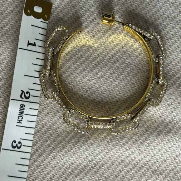 Sassy Jones Amena Luxe Hoops - Picture 3 of 4